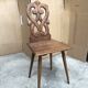 Chaise alsacienne artisanale