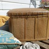 Old trunk rice straw