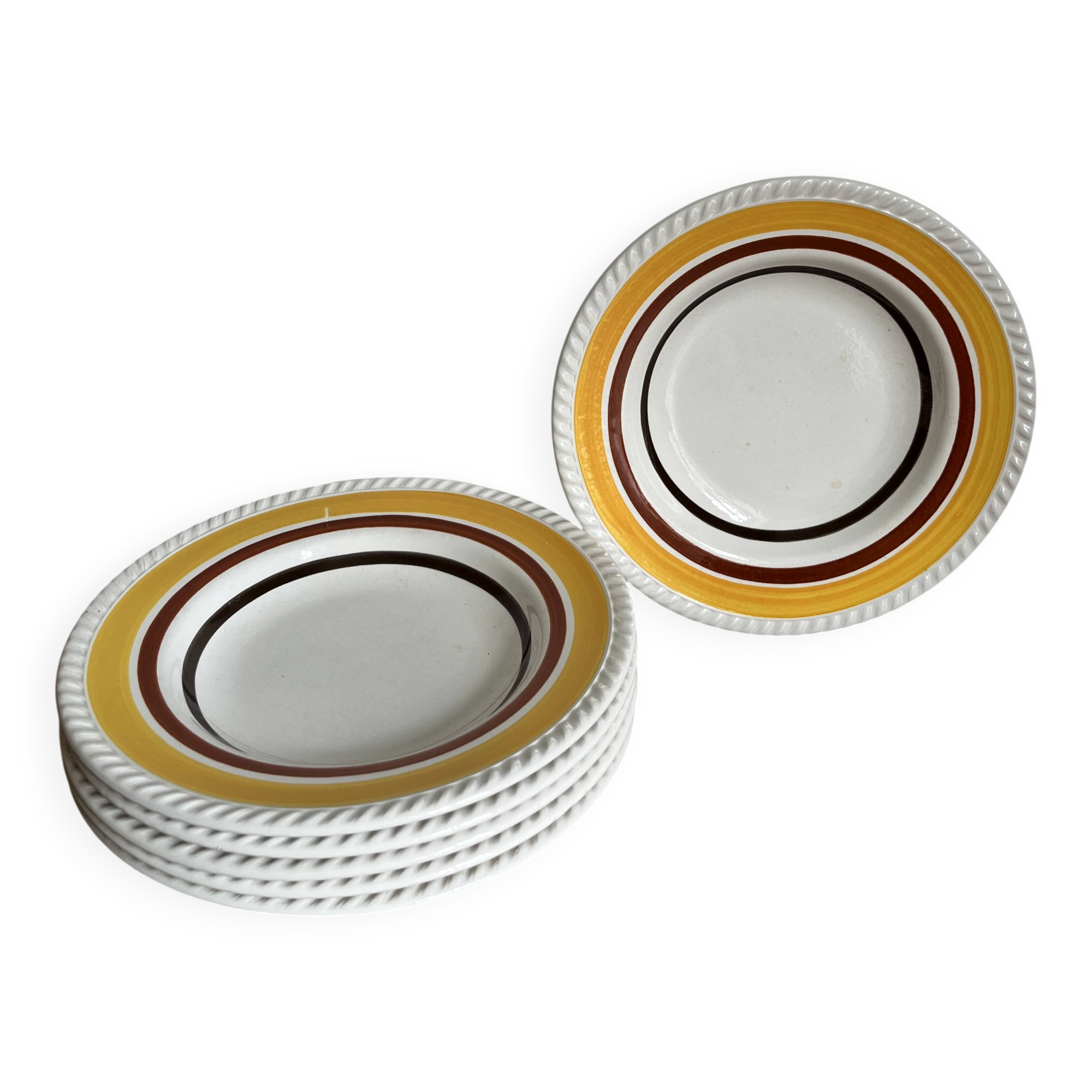 6 deep plates
