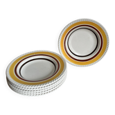 6 deep plates