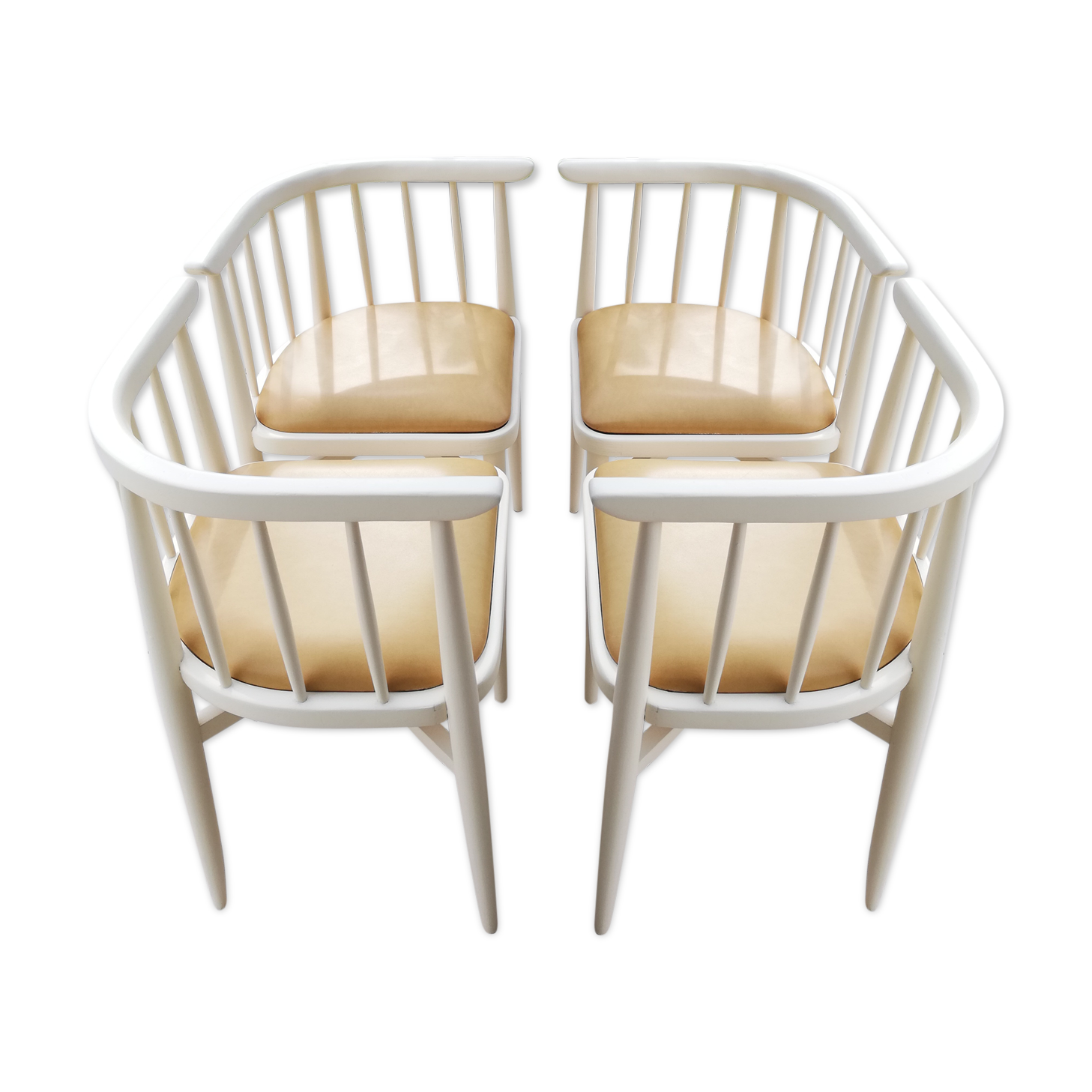 Thonet corner chairs