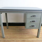 Metal industrial tiny desk