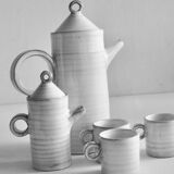 Rare vintage ceramic service