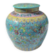 Ginger jar in Chinese glazed earthenware