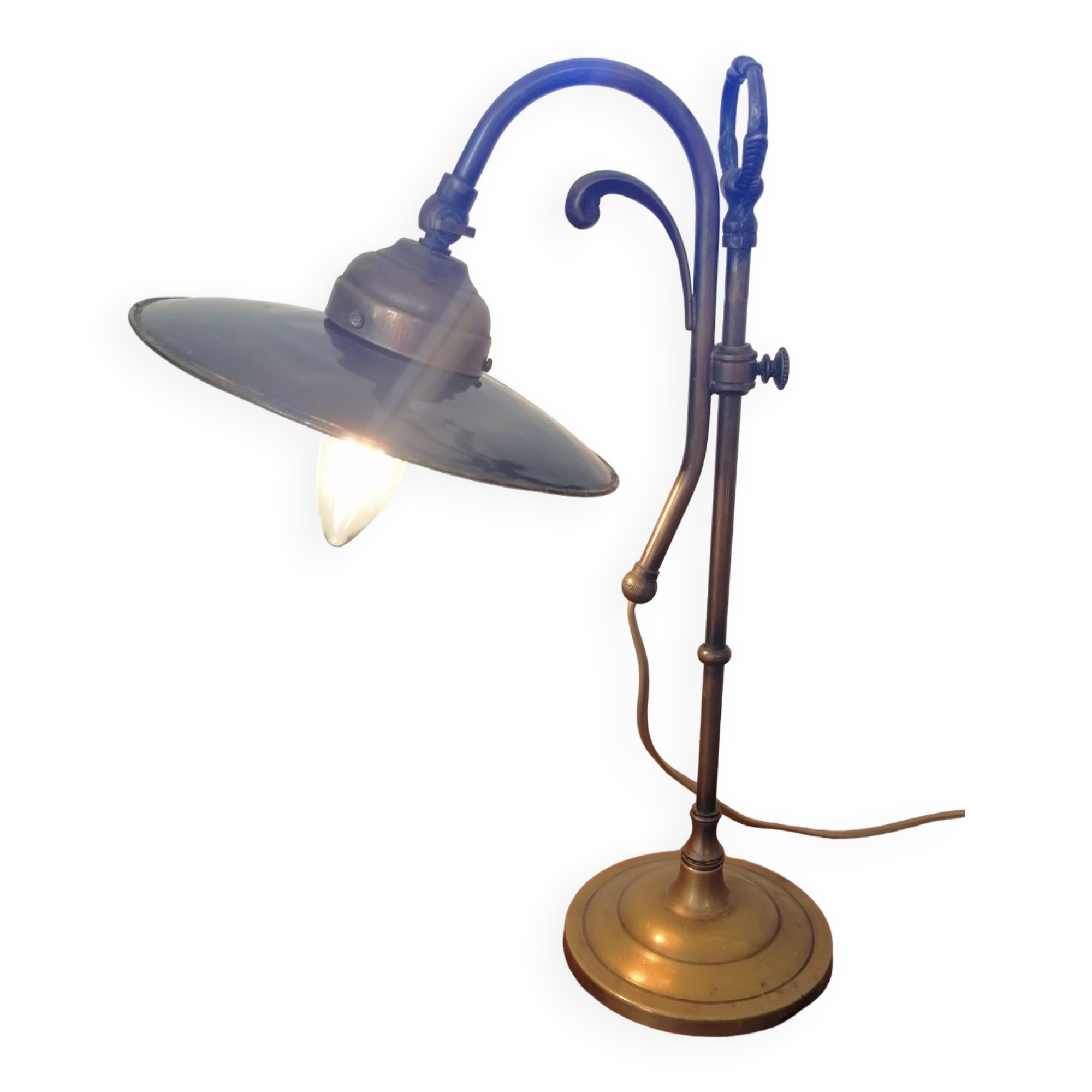 Antique desk lamp