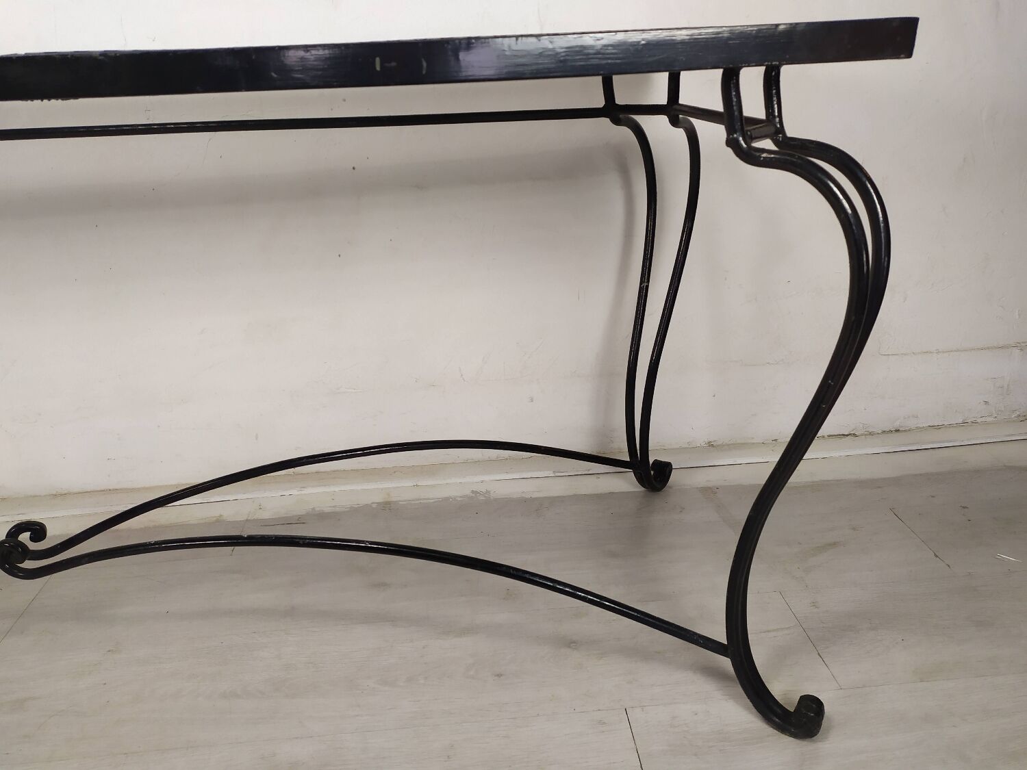 Table de jardin fer