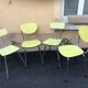 Yellow formica chairs