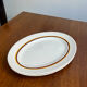Lot de 2 plats ovales Digoin Sarreguemines en faïence