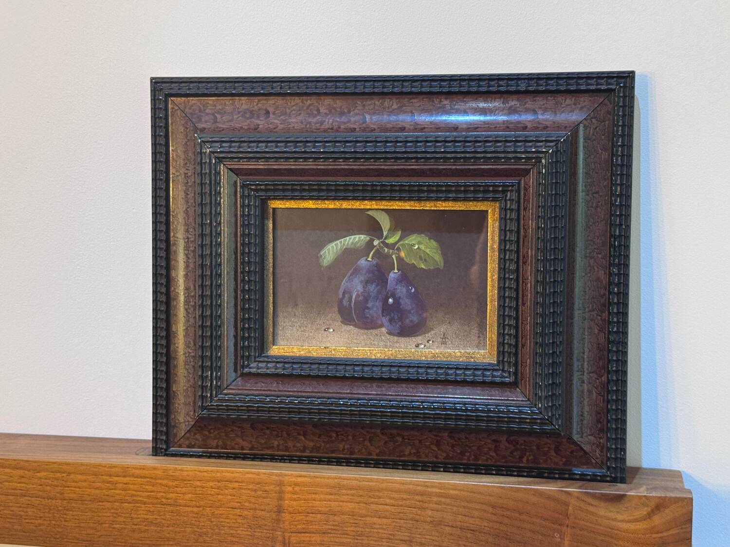 « Quetsche » par André Doroguine - Gouache - École de St Petersbourg -
