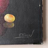 Still life oil on canvas contemporary painting country decoration