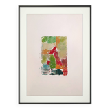 Original painting Abstract art mixed media on paper
