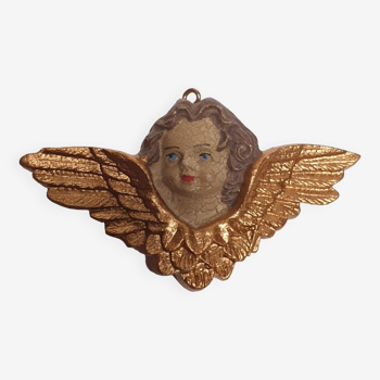 Angel head with wings, probably late 19th century (France, 1850-1900)