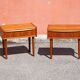 Pair of 2 Danish vintage nightstands from 1960s