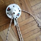 Art Deco hanging lamp goes up and down
