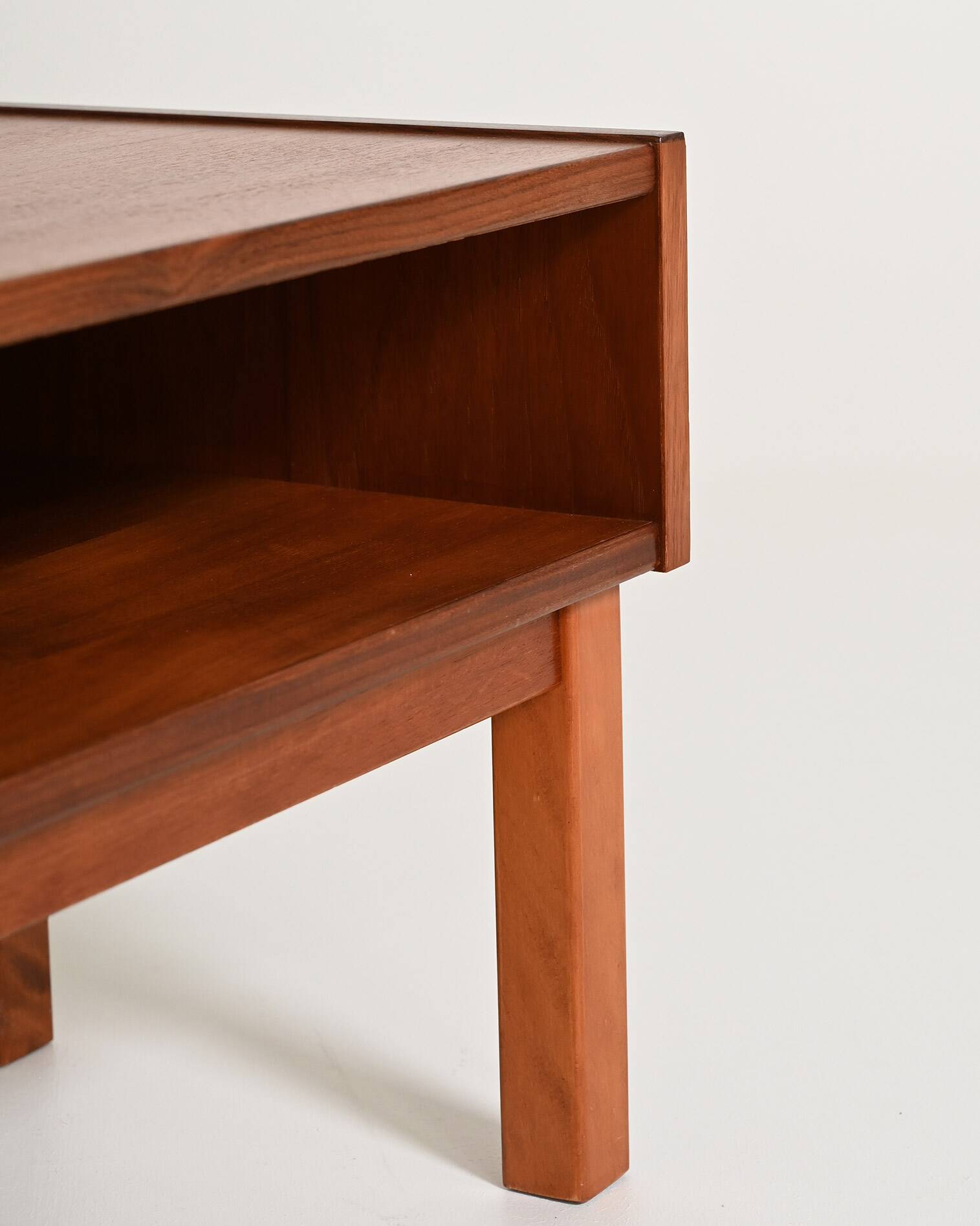 Scandinavian teak side table, 1960s