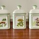 Spice pots and their tray Villeroy and Boch in earthenware