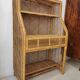 Secretary desk in vintage buri rattan