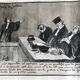 Ancient lithograph by honoré daumier h.d.  "the people of justice" n°84/500