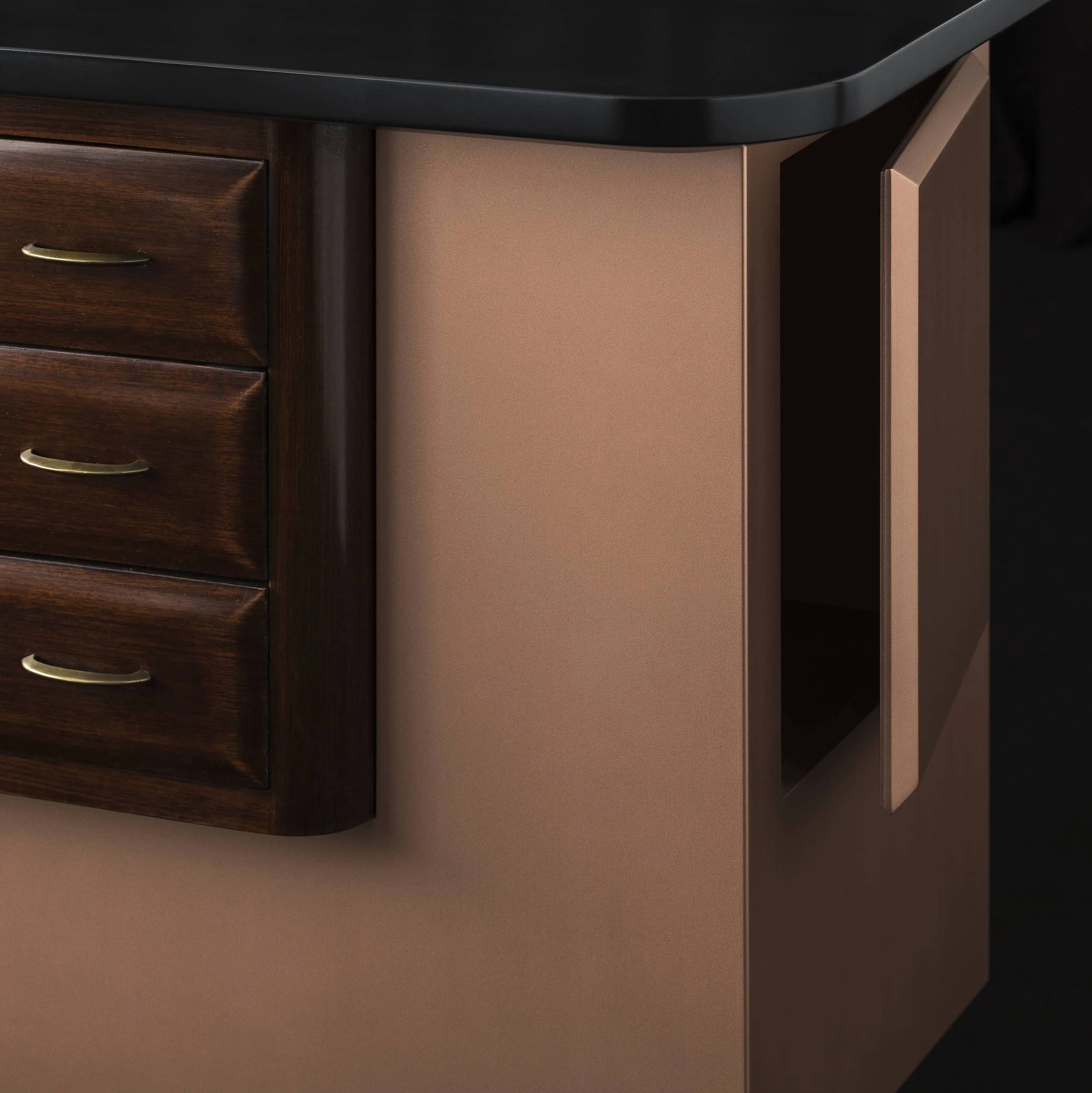 Bugnato furniture by Echo Di Mano in Mano, wood, Italy, 2000s.