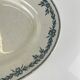 Large oval ironstone dish model "Laurels" by Moulins des Loups - Hamage, 1900