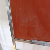 Vintage coat rack / hanger in chrome brass - Art Deco