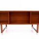 Teak desk, Eigil Petersens Mobelfabrik, Denmark, 1970s.