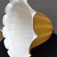 Suspension scandinave verre jaune digitalis grandiflora
