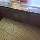 Antique French Ebonized Walnut Desk, from the 1800s.