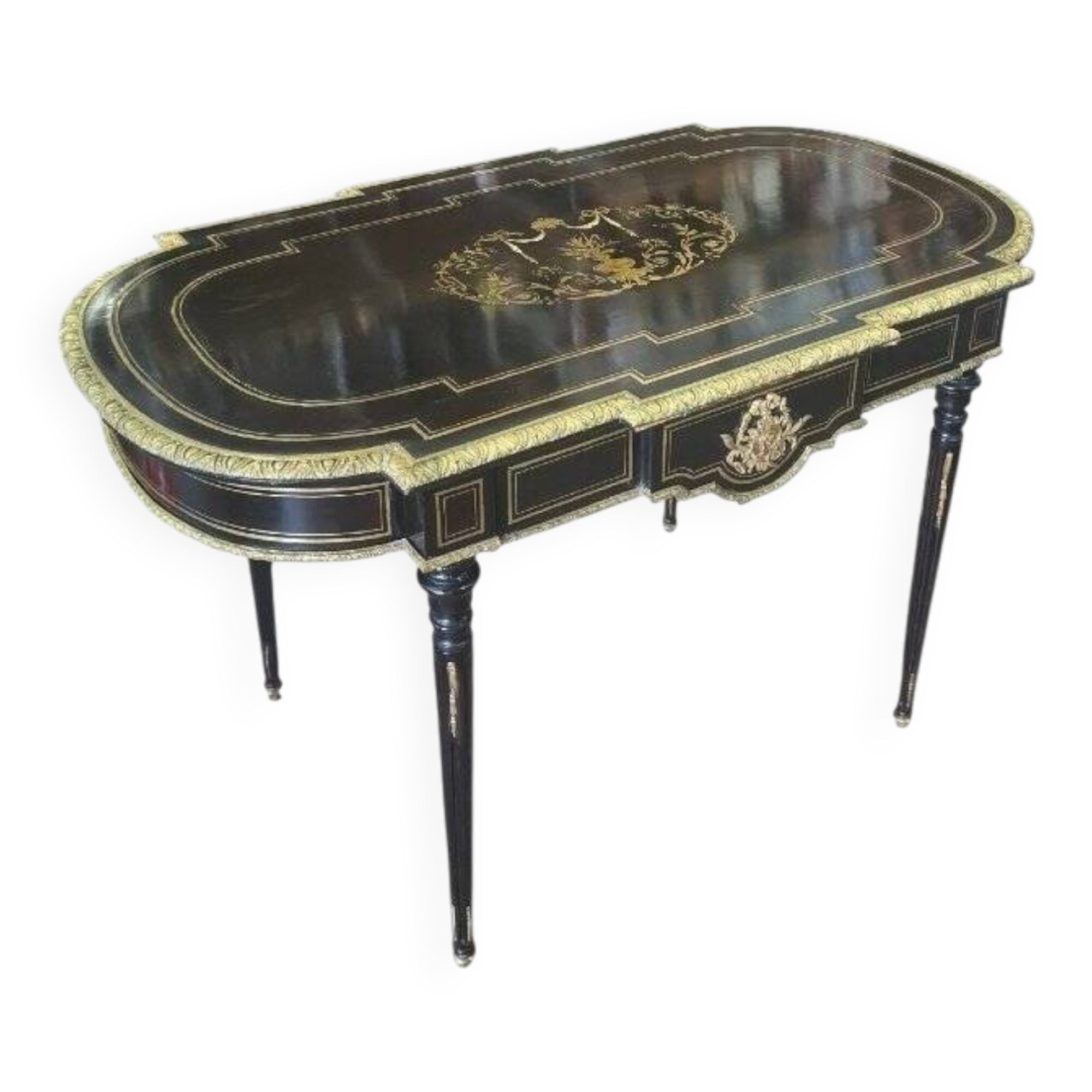 Table de milieu Boulle Napoléon III