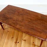 Scandinavian coffee table in teak