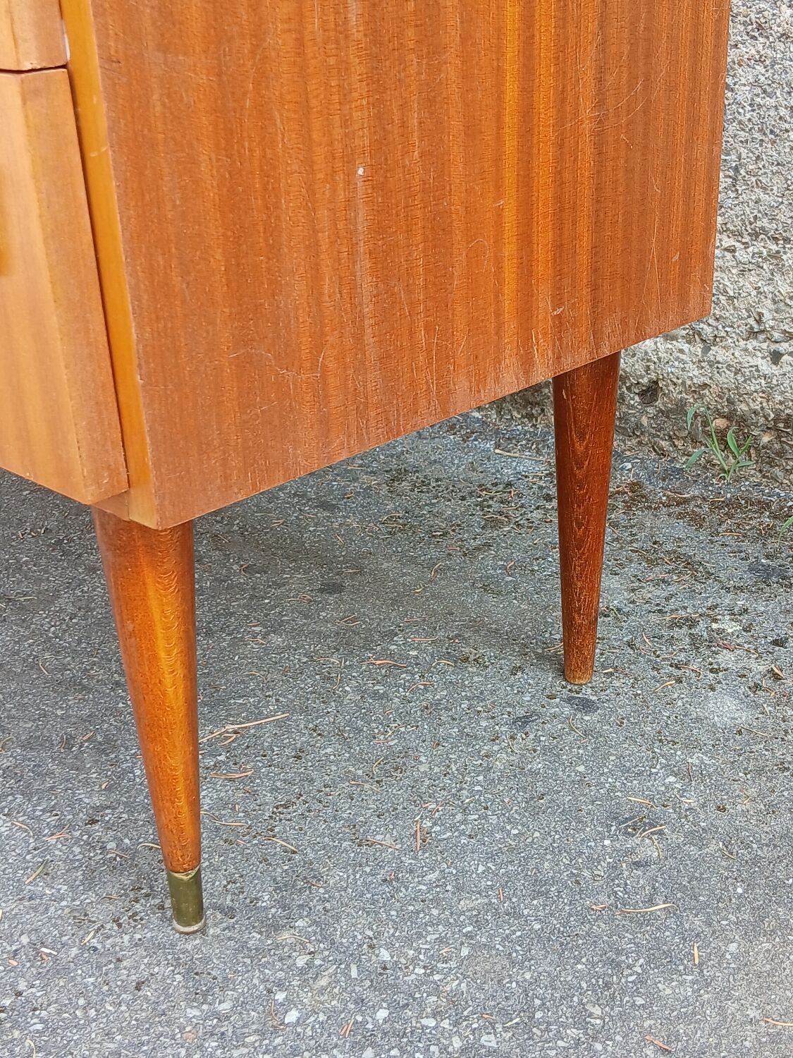 Commode Scandinave en teck, années 60