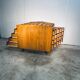 Classeur en bois avec 32 tiroirs vintage