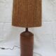 Lampe en grès années 60