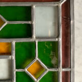 Old stained glass window