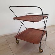Mid-century modern, teak bar, Paul Nagel, Sweden, 1960s.