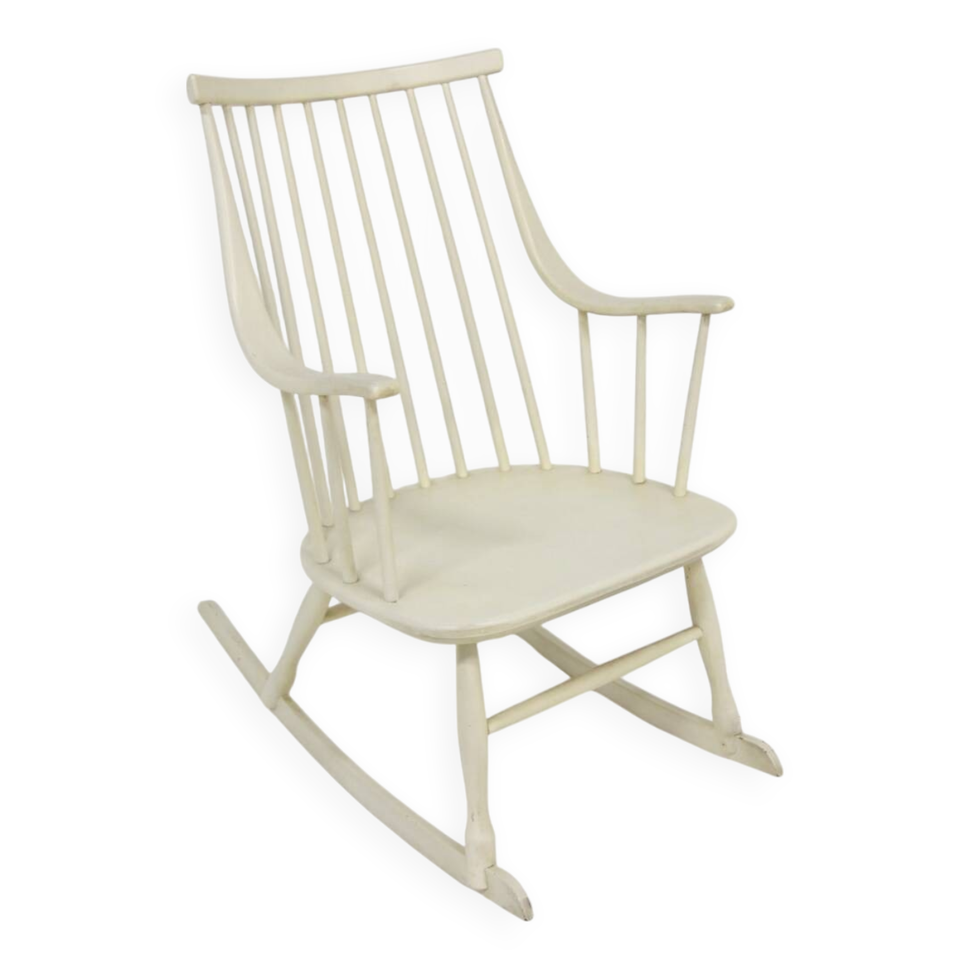 Scandinavian rocking chair "Bohem", Lena Larsson, Sweden, 1960
