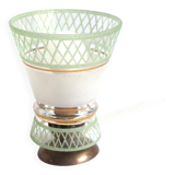 Small old glass lamp