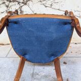 Paire de fauteuils "col de cygne"