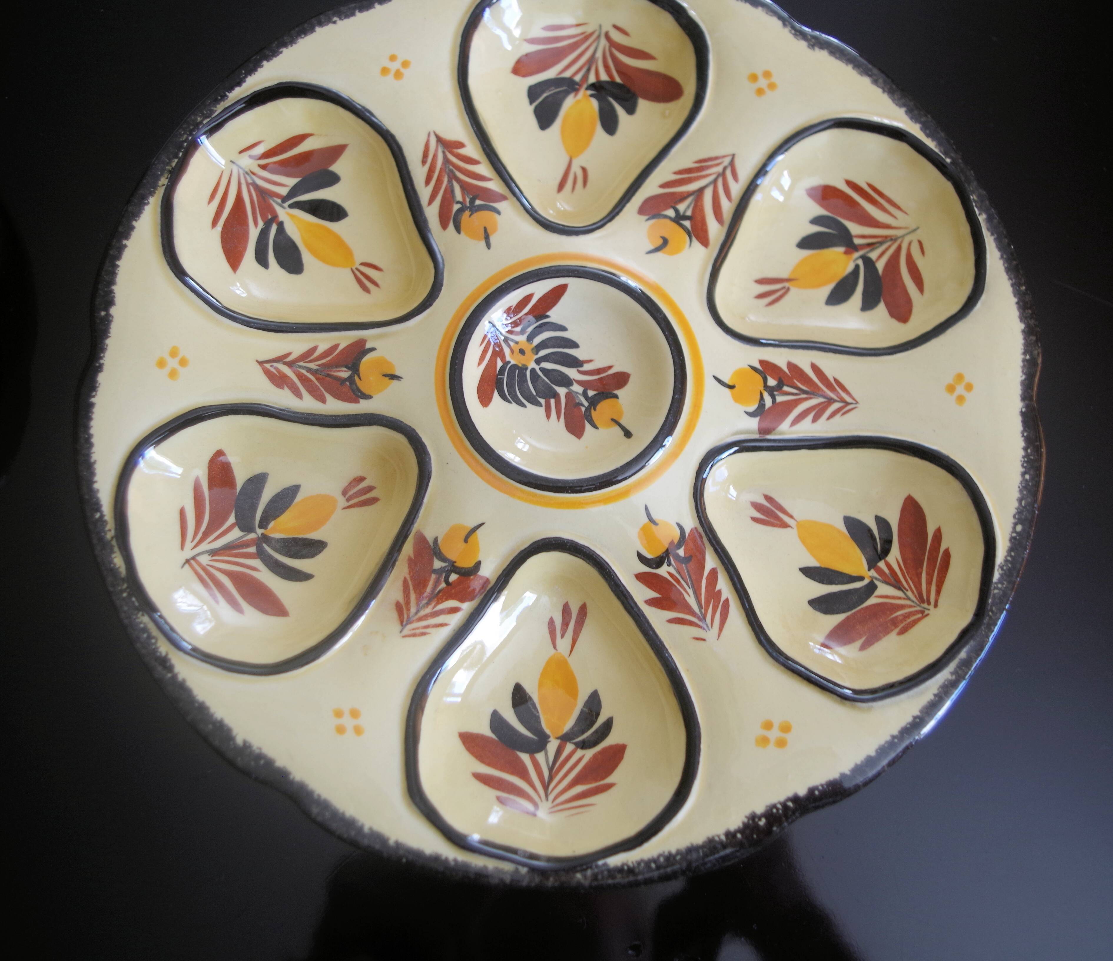 Quimper's oyster and shellfish plates