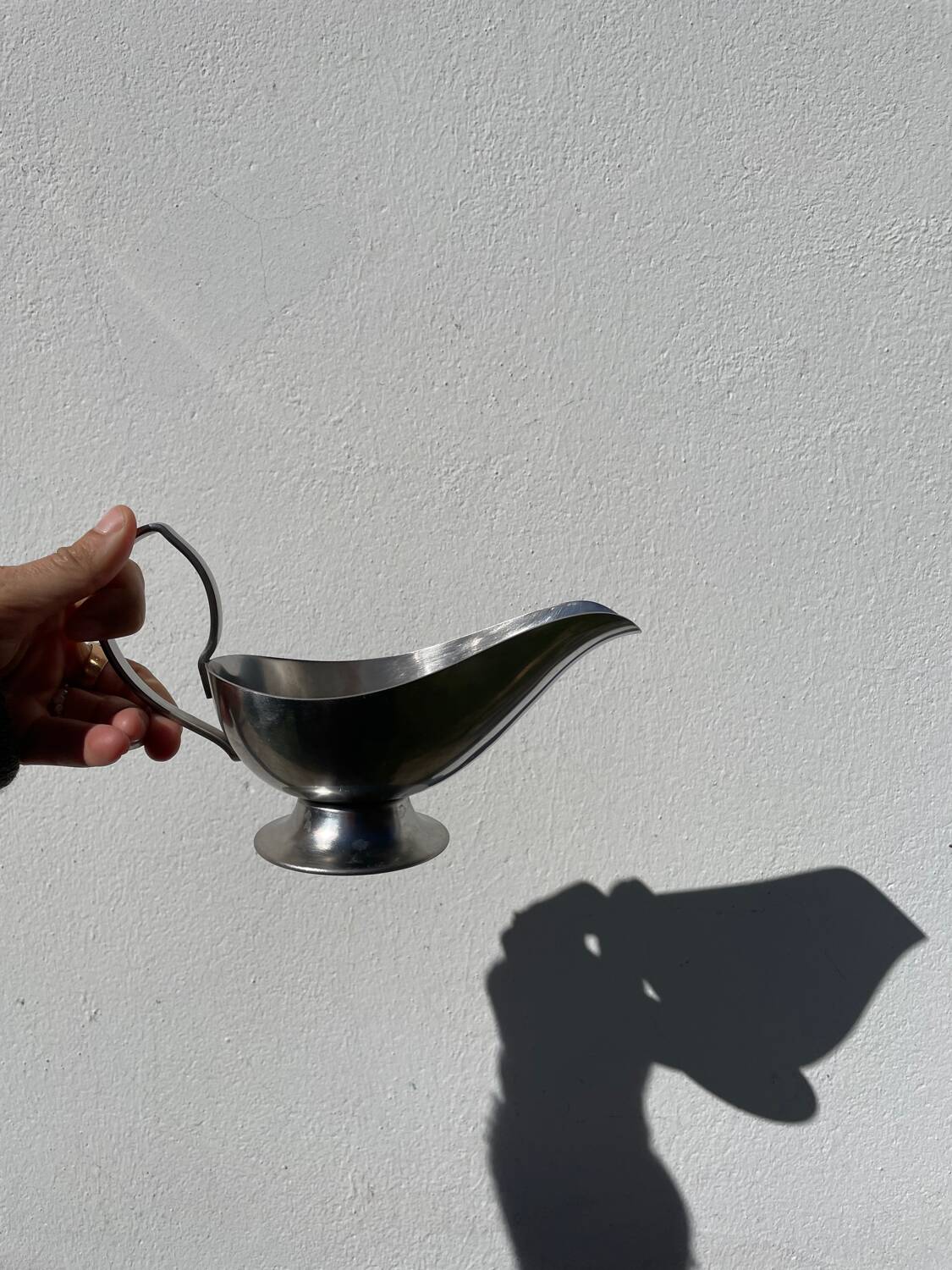 Saucière Royal BB métal argenté