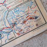 Old Vidal Lablache school map of Germany n°27.