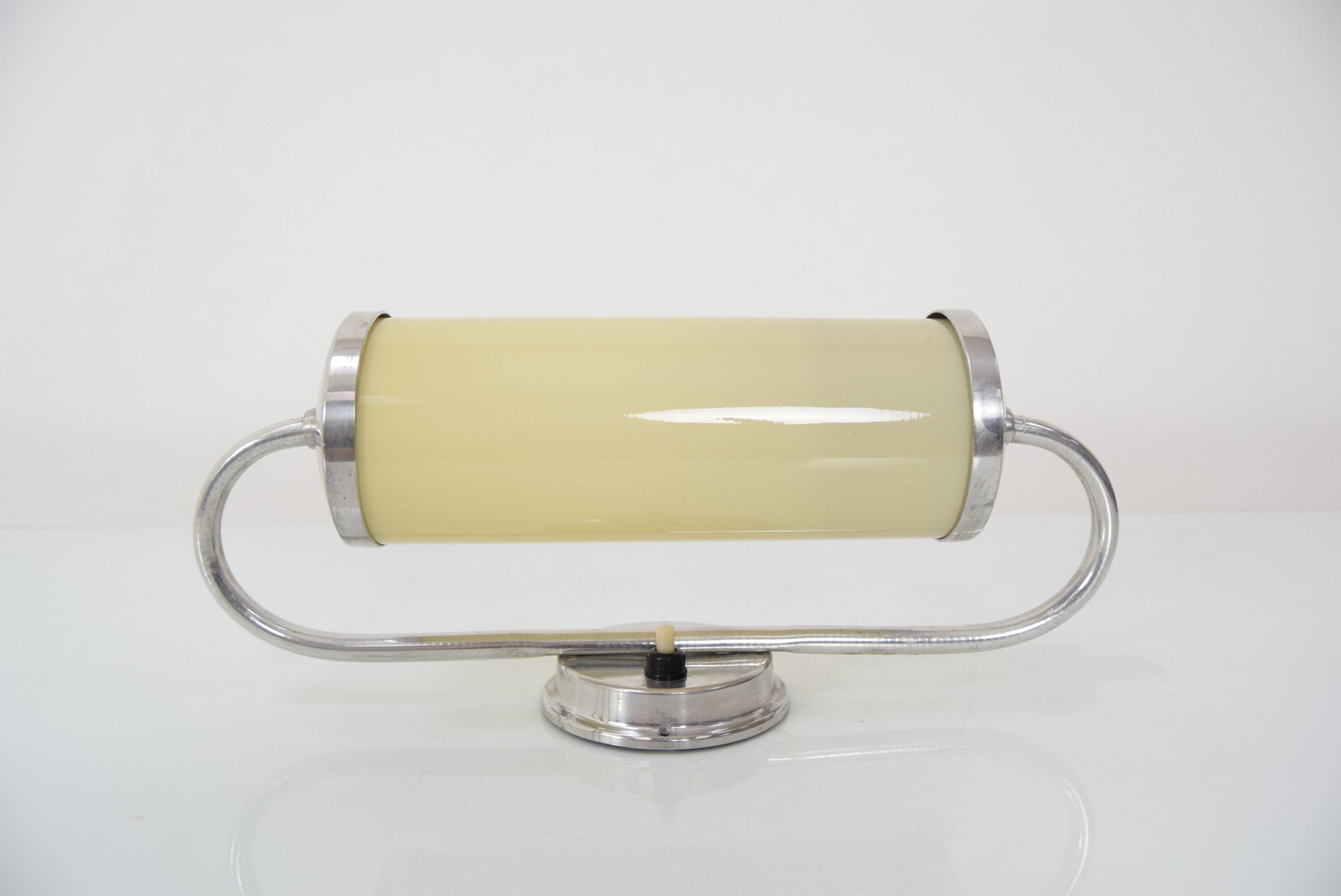 Art deco tubular wall lamp,1930's.