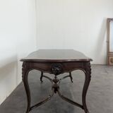 Napoleon III period rosewood center table