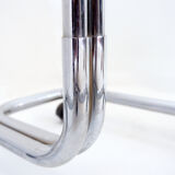 Illuminated geoscope globe on a chrome stand, Italy circa 1980