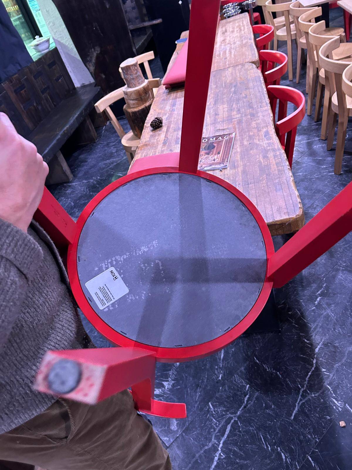 Thonet Original Red Chairs