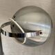 Chrome metal eye ball lustre Space Age