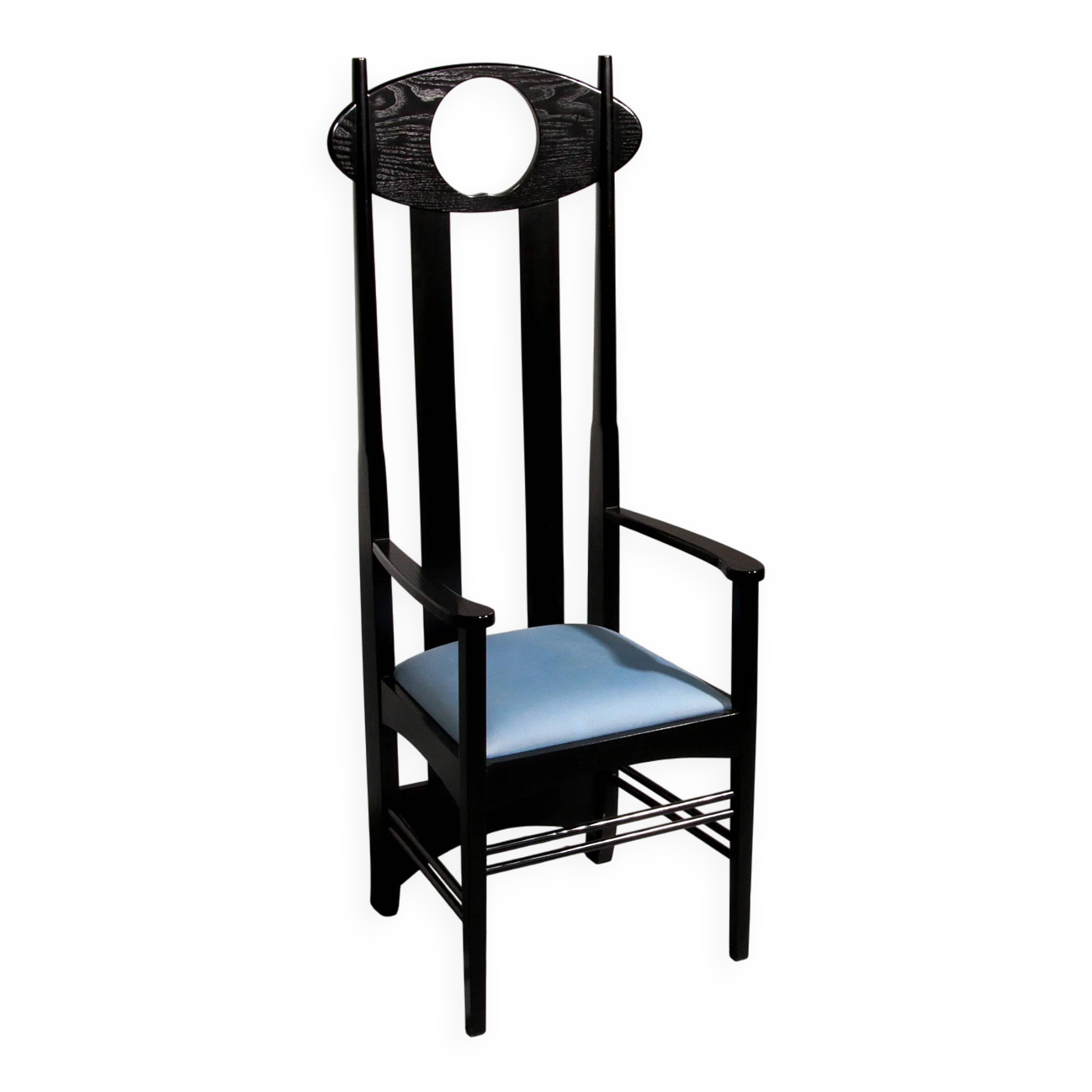 Charles Rennie Mackintosh high back chair Italy