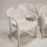 Ensemble de 4 fauteuils Dangari, Pierre Paulin