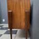Petit buffet en teck avec façade sanglée, années 1960