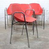 Set of 4 "Shell" model bridges by Pierre Guariche for Meurop 1967